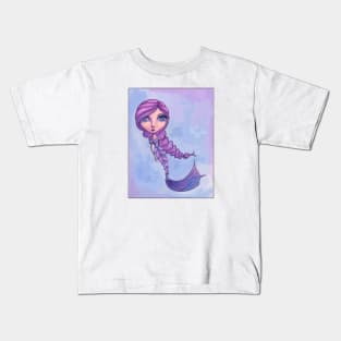 Winter Mermaid Cutie Kids T-Shirt